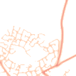 Daytime road noise heatmap for SP11 6YS