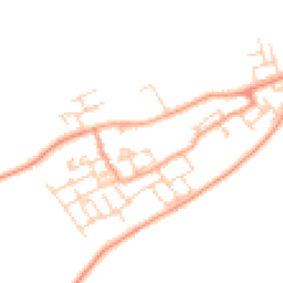 Daytime road noise heatmap for SP11 6ZD
