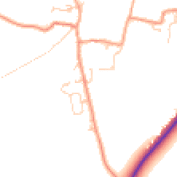 Daytime road noise heatmap for SP11 7AT