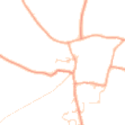 Daytime road noise heatmap for SP11 7DF