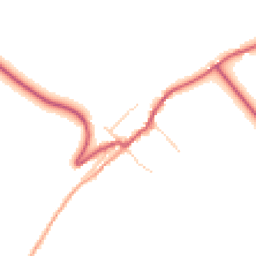 Daytime road noise heatmap for SP11 7JD