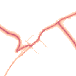 Daytime road noise heatmap for SP11 7JG