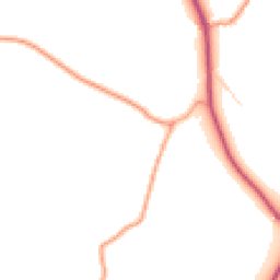 Daytime road noise heatmap for SP11 7LA