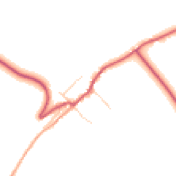 Daytime road noise heatmap for SP11 7LG