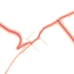 Daytime road noise heatmap for SP11 7LQ