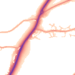 Daytime road noise heatmap for SP11 7PN