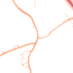 Daytime road noise heatmap for SP11 7RB