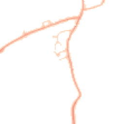 Daytime road noise heatmap for SP11 7RX