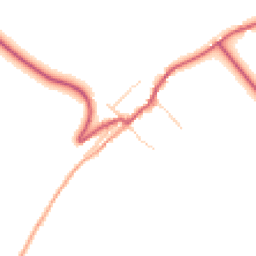 Daytime road noise heatmap for SP11 7SL