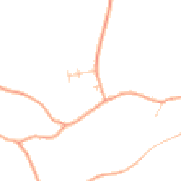 Daytime road noise heatmap for SP11 8AD
