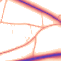 Daytime road noise heatmap for SP11 8DW