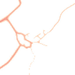 Daytime road noise heatmap for SP11 8JL