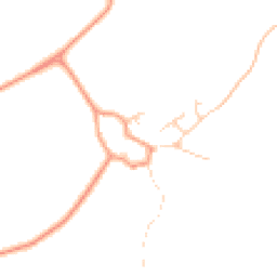 Daytime road noise heatmap for SP11 8JT