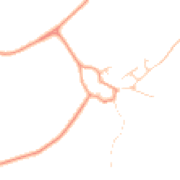Daytime road noise heatmap for SP11 8JZ