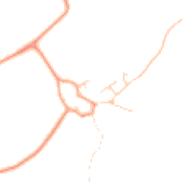 Daytime road noise heatmap for SP11 8QU