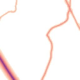 Daytime road noise heatmap for SP11 9AU