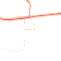 Daytime road noise heatmap for SP11 9JR