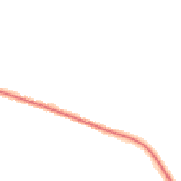 Night-time road noise heatmap for SP11 9PQ