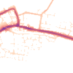 Daytime road noise heatmap for SP11 9TD