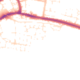 Daytime road noise heatmap for SP11 9TF