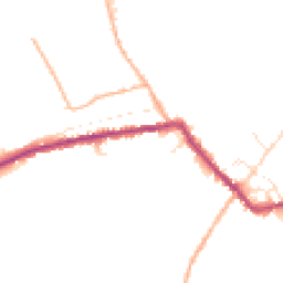 Daytime road noise heatmap for SP2 0AF