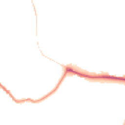 Night-time road noise heatmap for SP2 0AX