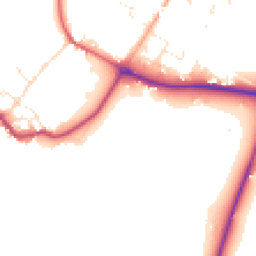 Daytime road noise heatmap for SP2 0BJ
