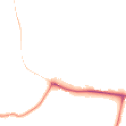 Night-time road noise heatmap for SP2 0BP