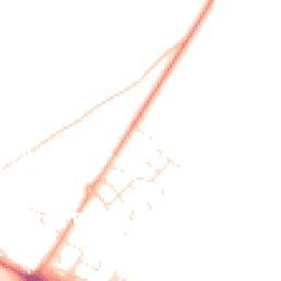 Daytime road noise heatmap for SP2 0BS
