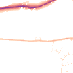 Daytime road noise heatmap for SP2 0DD