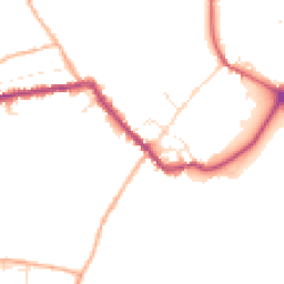 Daytime road noise heatmap for SP2 0DF