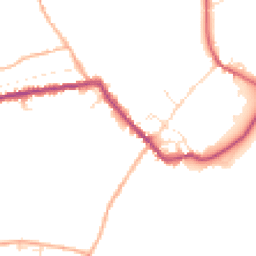 Daytime road noise heatmap for SP2 0DL