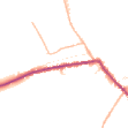 Daytime road noise heatmap for SP2 0DR