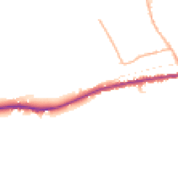 Daytime road noise heatmap for SP2 0DS