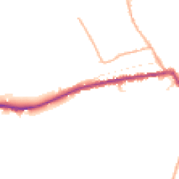 Daytime road noise heatmap for SP2 0DU