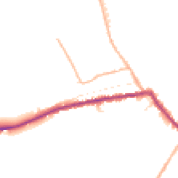 Daytime road noise heatmap for SP2 0DY