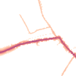 Daytime road noise heatmap for SP2 0DZ