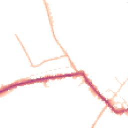Daytime road noise heatmap for SP2 0EA
