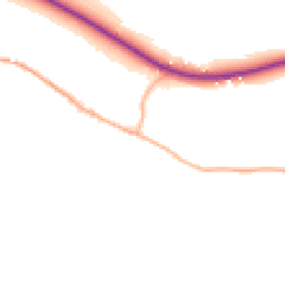 Daytime road noise heatmap for SP2 0ER