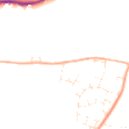 Daytime road noise heatmap for SP2 0ES