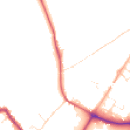 Daytime road noise heatmap for SP2 0FB