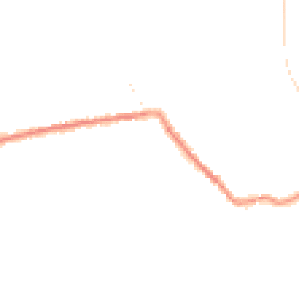 Night-time road noise heatmap for SP2 0FD
