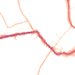 Daytime road noise heatmap for SP2 0FE