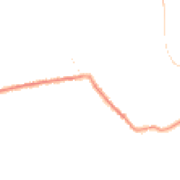 Night-time road noise heatmap for SP2 0FE