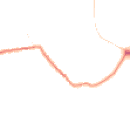 Night-time road noise heatmap for SP2 0HB