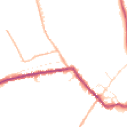 Daytime road noise heatmap for SP2 0HZ