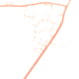 Daytime road noise heatmap for SP2 0NA