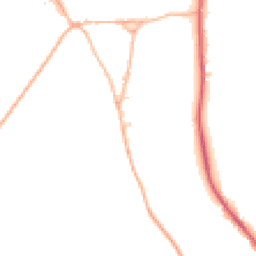 Daytime road noise heatmap for SP2 0PU