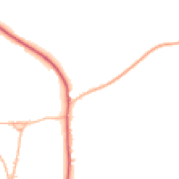 Daytime road noise heatmap for SP2 0PW