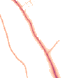Daytime road noise heatmap for SP2 0QE